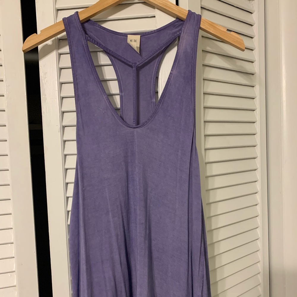 We the free purple tank top